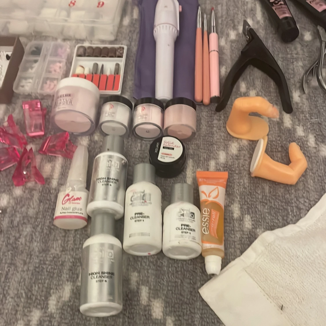 Nagelvårdspaket med gel-lack och verktyg - 2