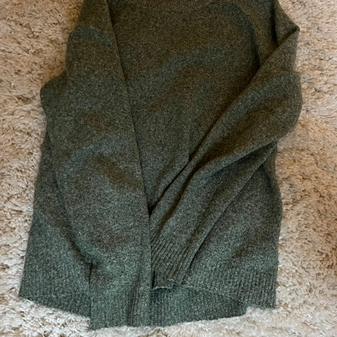 Grön stickad tröja från Vero Moda - 2