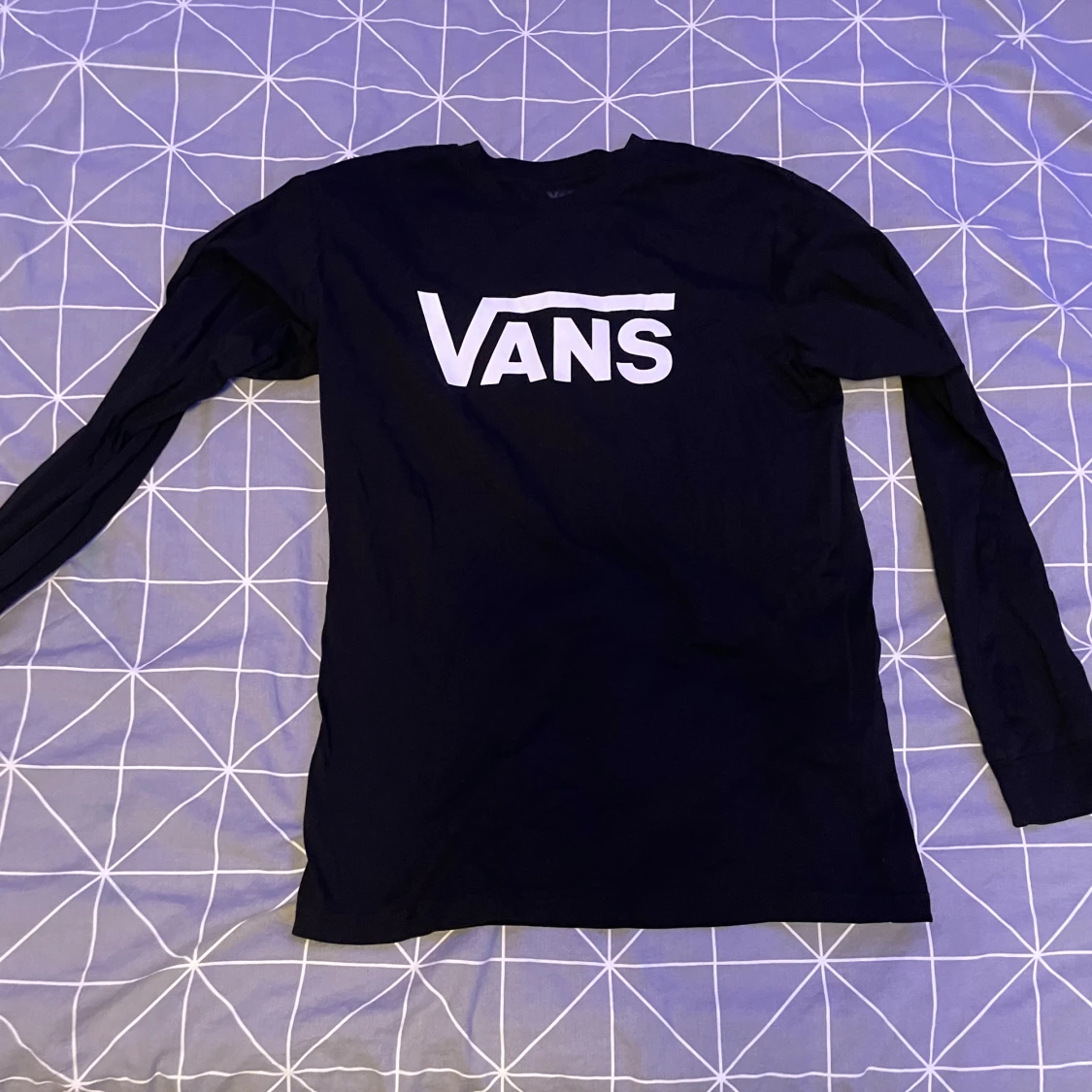 Svart långärmad tröja från Vans