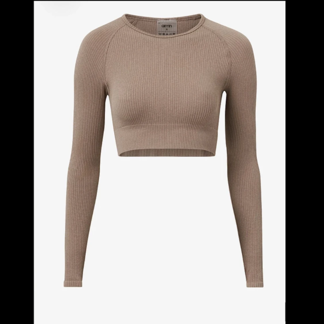 Aim'n Träningströja Espresso Ribbed 