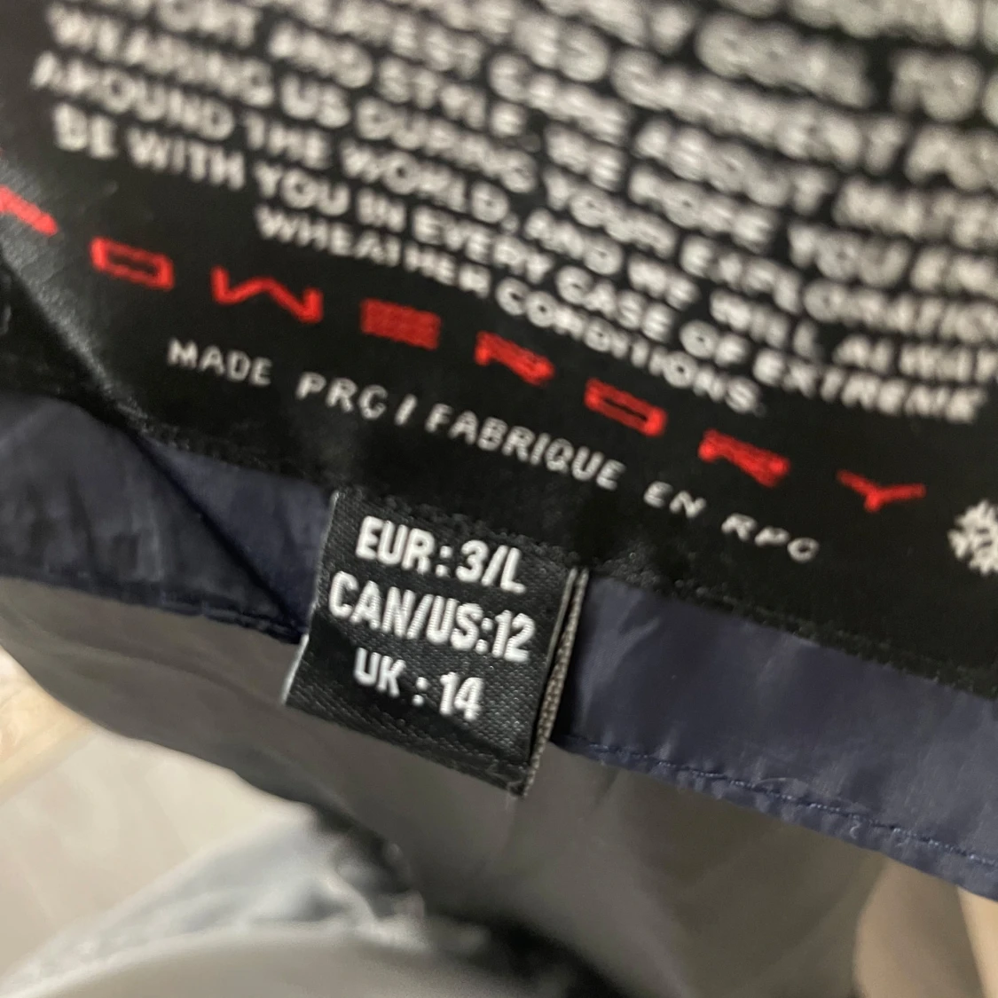 Svart dunjacka med pälskrage - 3