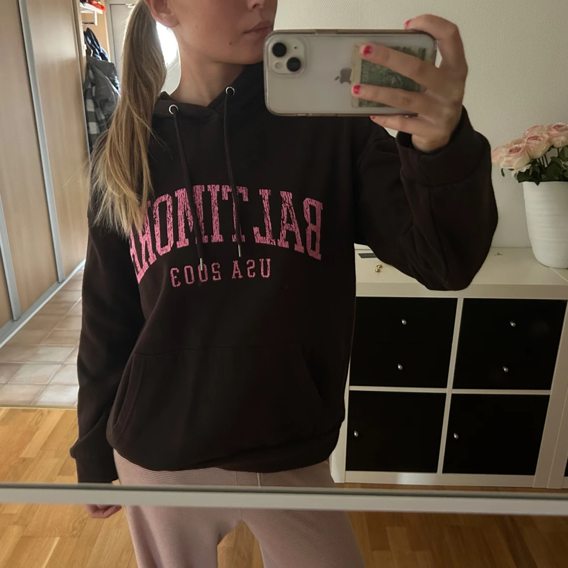 Brun hoodie från Yourturn - 1