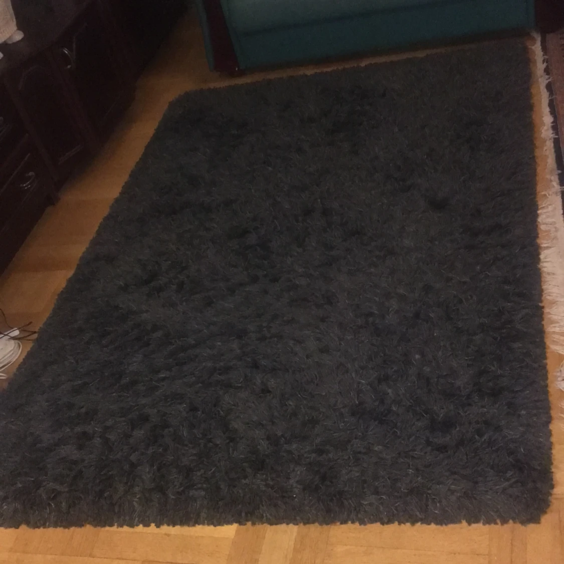 Mörkgrå matta