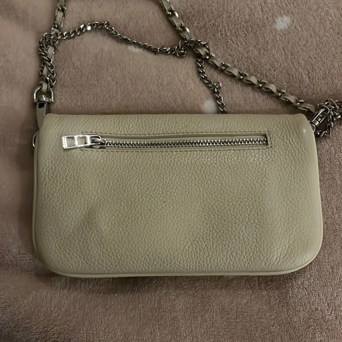 Jätte fin Zadig Voltaire väska vit ❤️ - 2