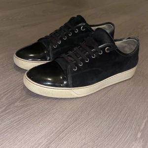 Lanvin skor - Säljer nu mina Lanvin skor eftersom att jag tröttnat på de. Skorna är i användt skick men har inga större slitningar. Skorna är köpta på careofcarl för ca 4500-5000 kr, har digitalt kvitto. Medföljer box, 2 påsar till skorna. Skorna är i storlek 42 men passar även 43. Skriv gärna vid frågor!