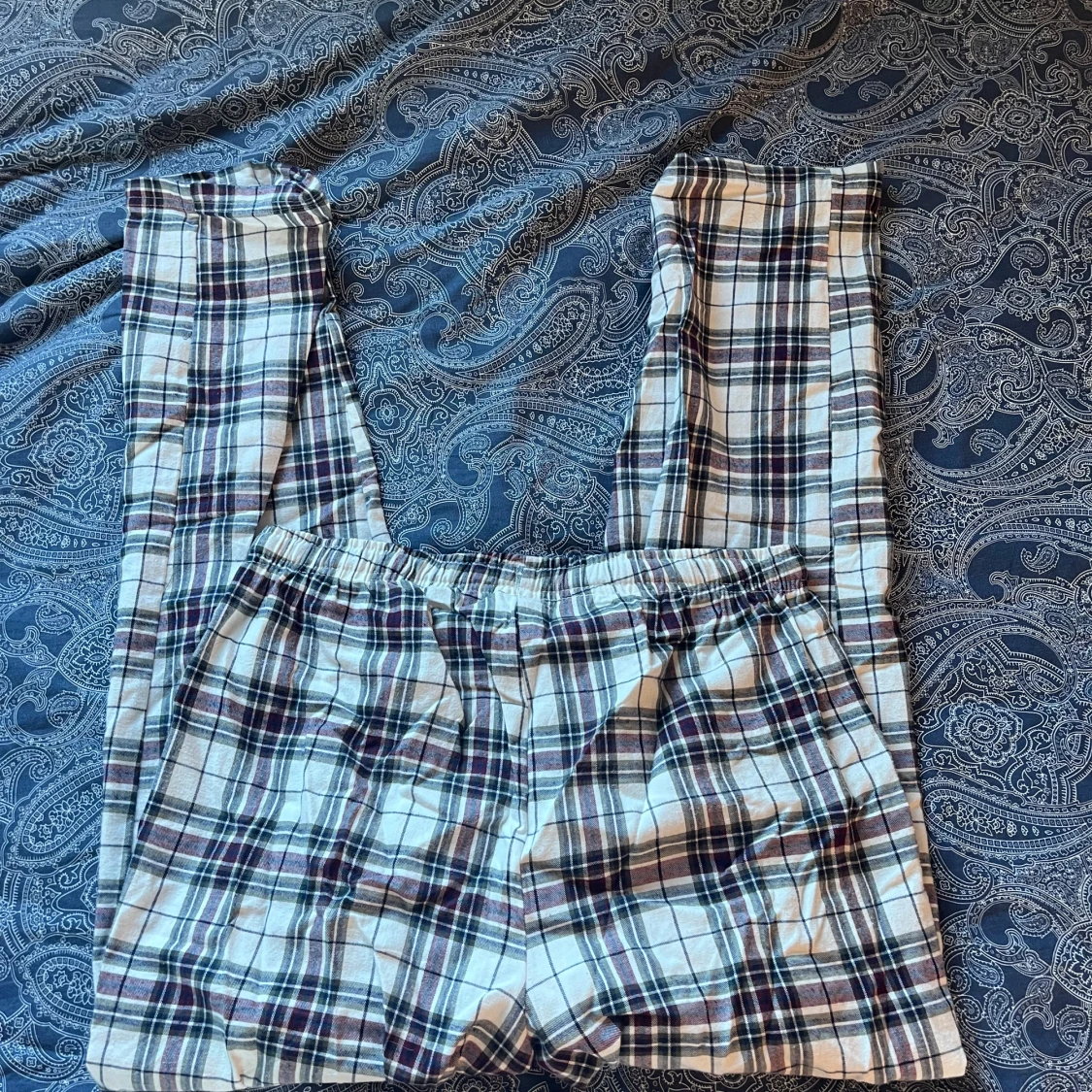 Rutiga pyjamas byxor - 1