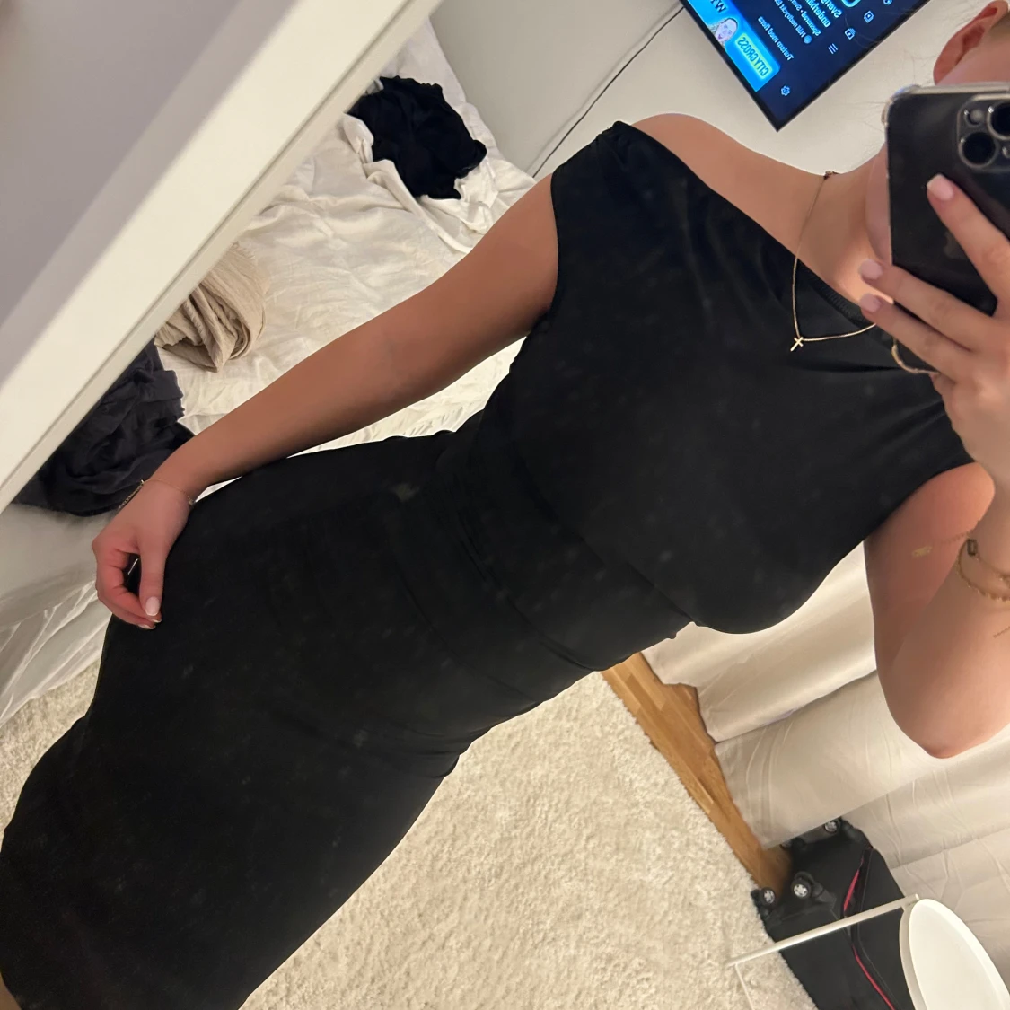 Svart långklänning  - 91