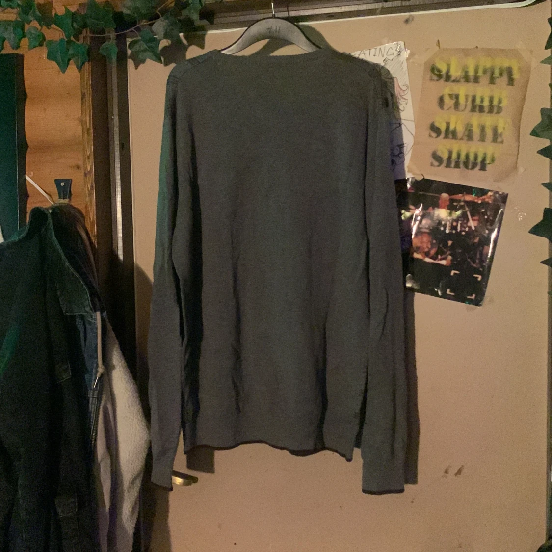 Stickat farfars tröja - 90