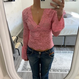 Rosa spetstopp - Rosa spetstopp i storlek xs🩷