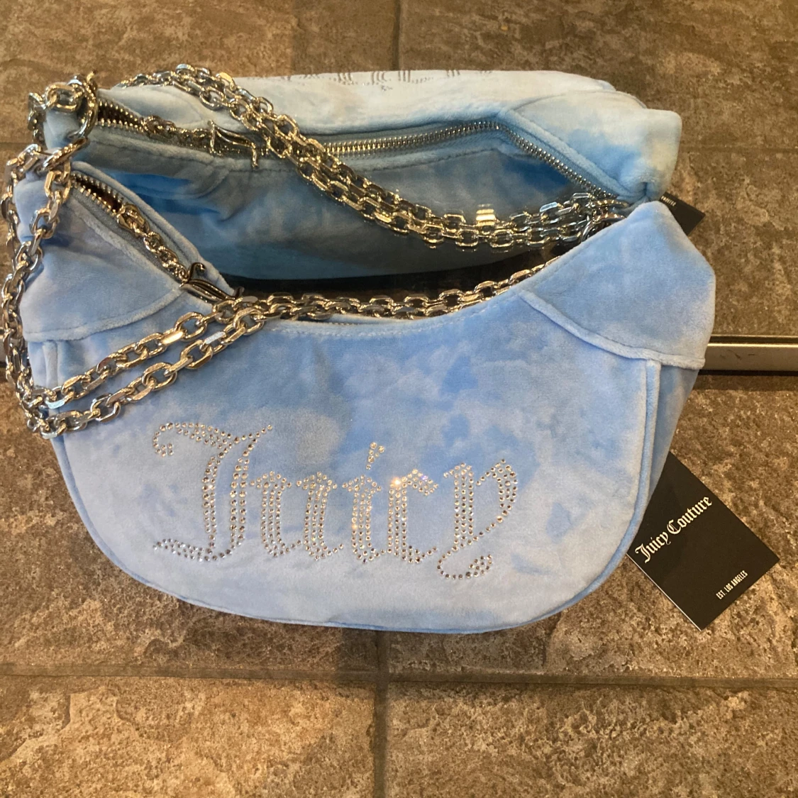 Blå juicy väska - 92