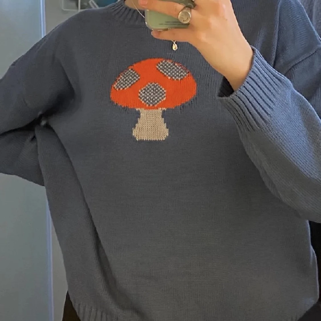 Stickad tröja  - 90