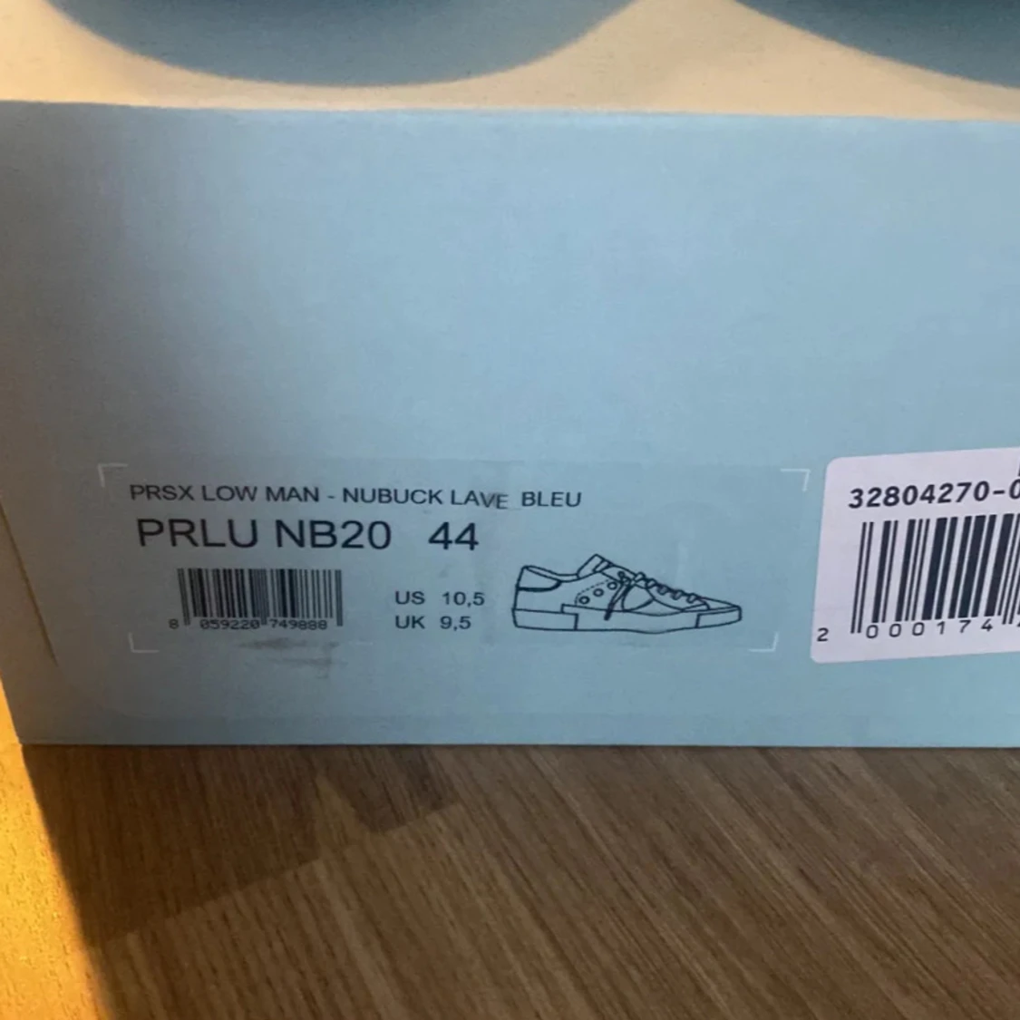 Blå sneakers från Philippe Model - 91