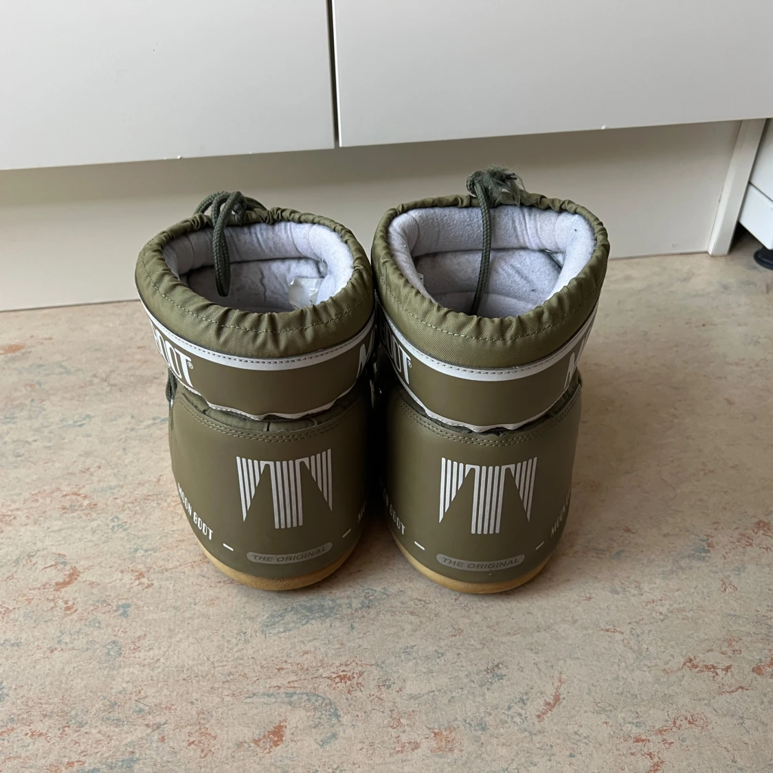 Gröna Moon Boots - 91