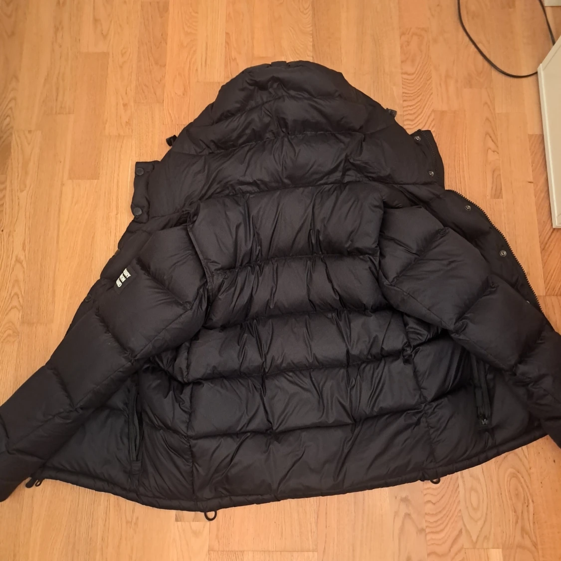 Svart Burberry dunjacka - 90