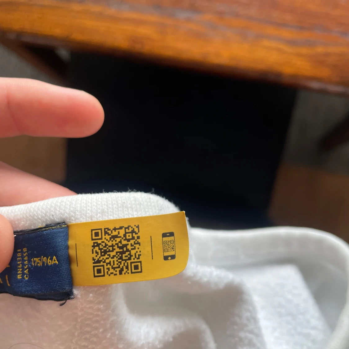 Vit långärmad tröja från Ralph Lauren - 91