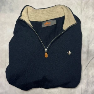 Morris halv zip - | Morris halv zip i 100% merinoull | Riktigt fint skick | storlek L sitter som M |