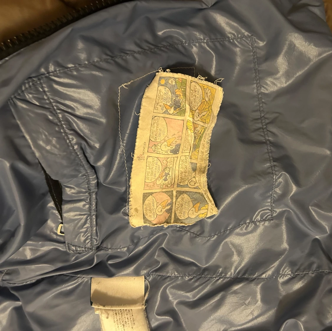 Brun vintagedunjacka från Moncler - 93