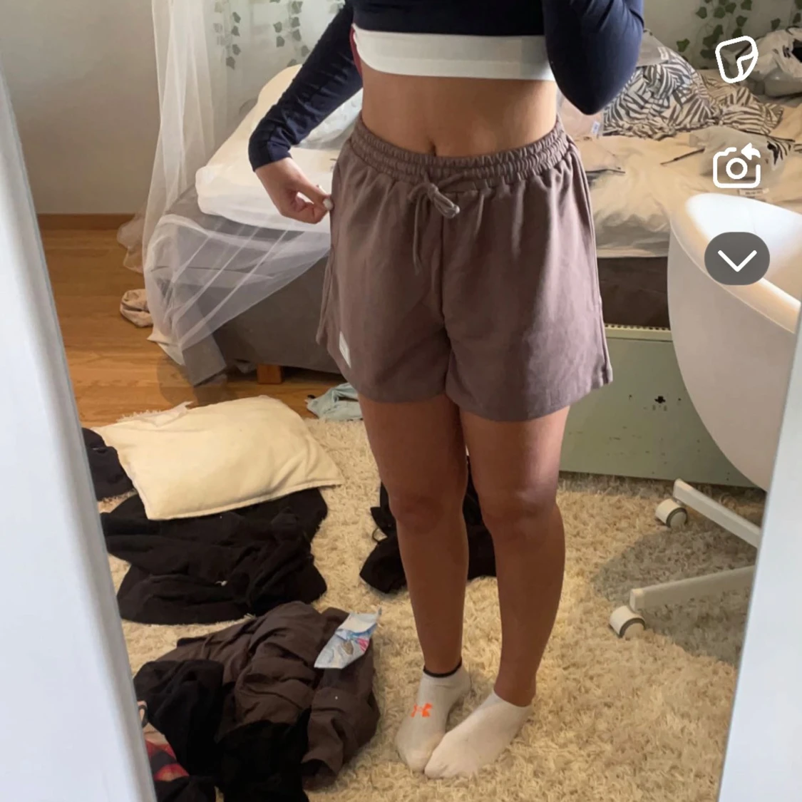 Bruna mjukisshorts - 90