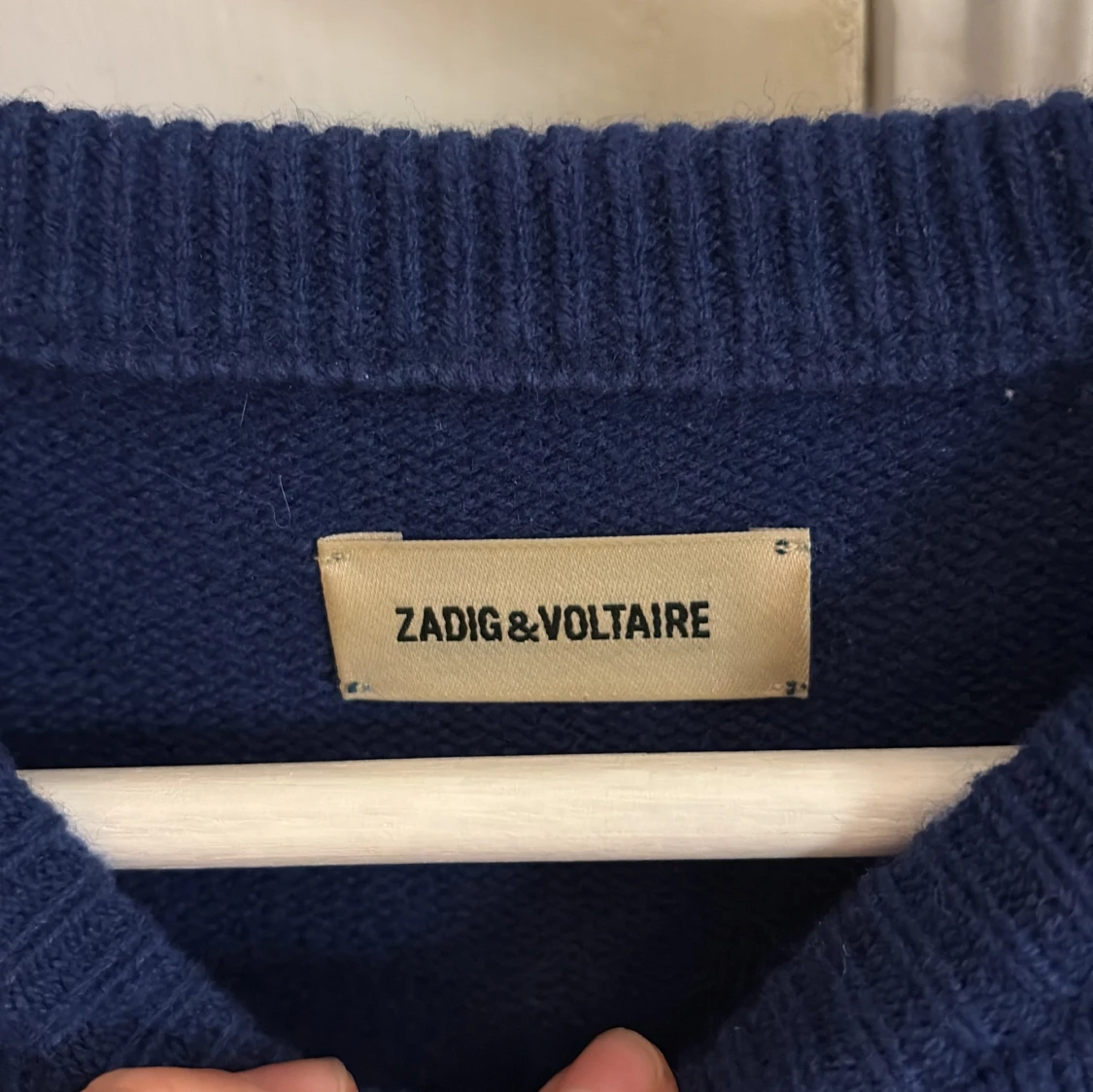 Blå stickad tröja från Zadig & Voltaire - 3