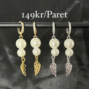 Ving örhängen  - Säljer dessa  örhängen i silver och guld! De är i materialet koppar. Säljes för 149kr/paret😍