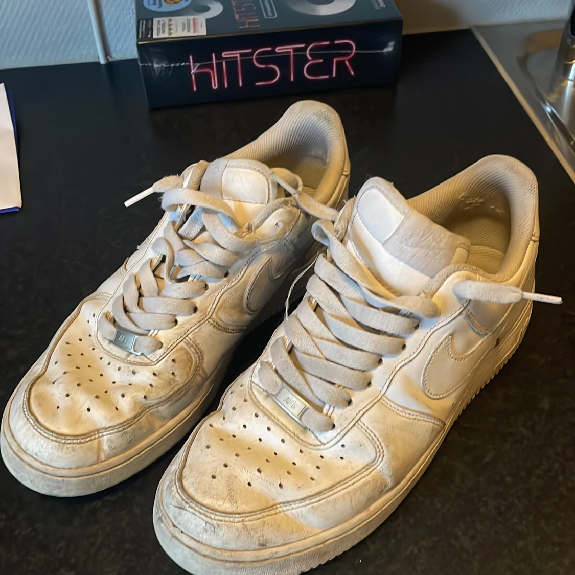 Vita Nike Air Force sneakers