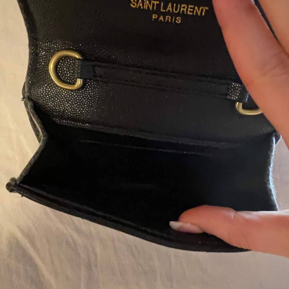 Svart plånbok från Saint Laurent - 91
