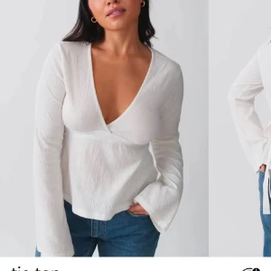 Super fin topp!!! - Super fin topp från Gina med knytning på ryggen!!köpte för ett tag sen och använd några gånger, i väldigt bra skick!❣️❣️
