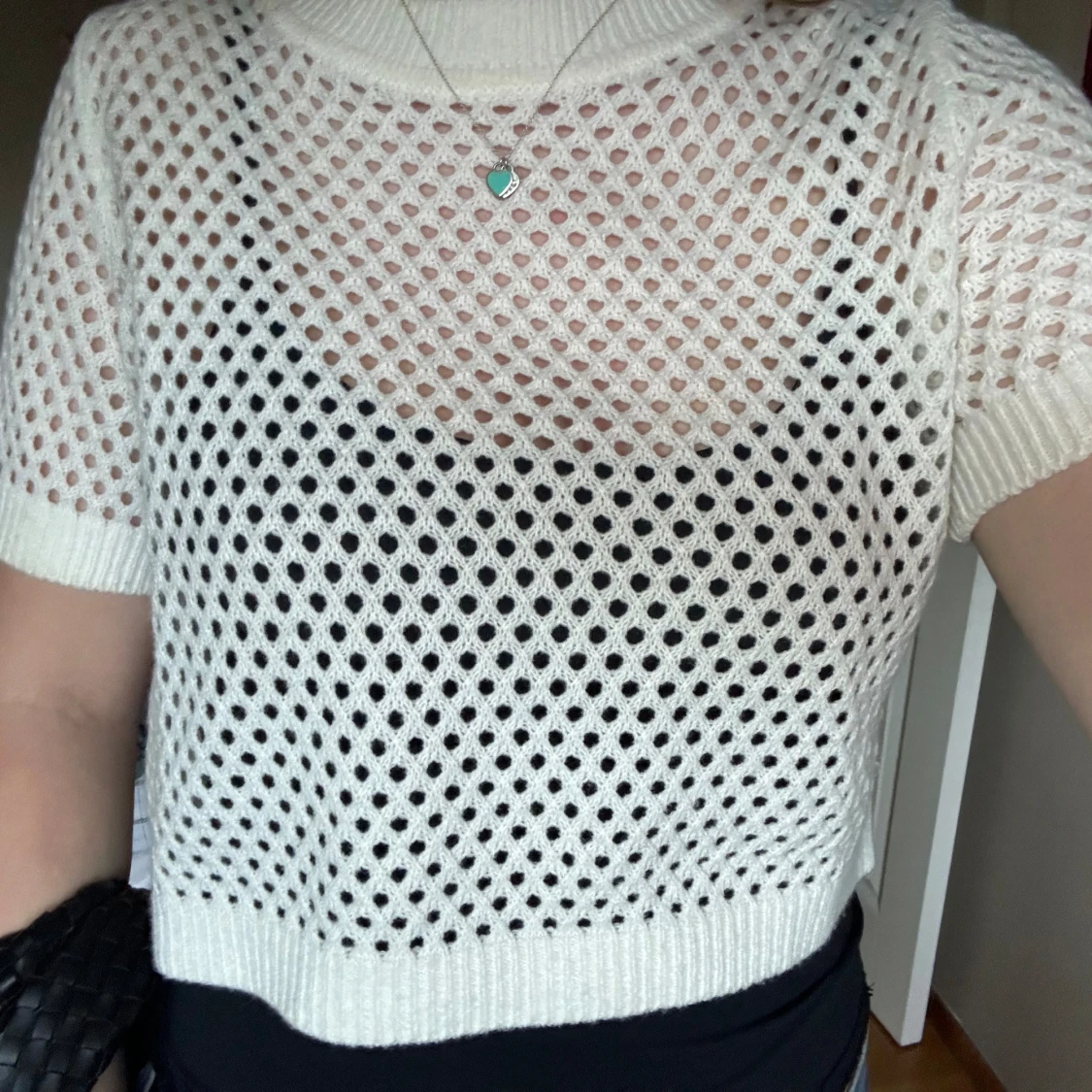 stickad tshirt hm - 90