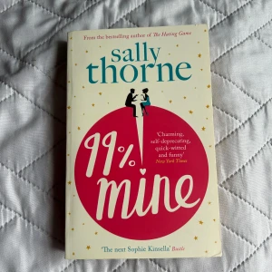 99% mine - En bok från samma författare som ”the hating game”. Boken har endast en liten skråma, annars är den i helt nytt skick. För 50kr❤️