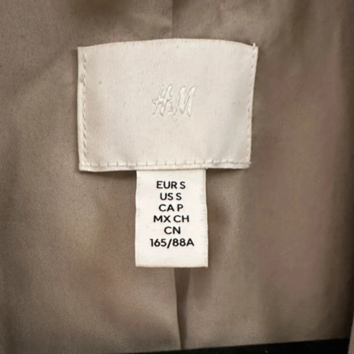 Beige kavaj från H&M - 1