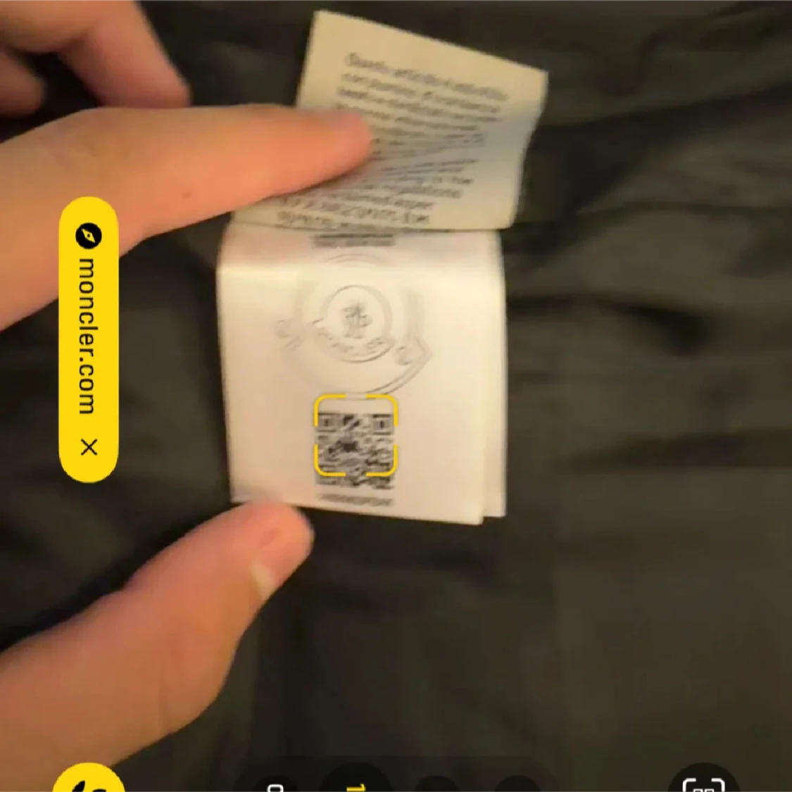 Svart dunväst från Moncler - 93