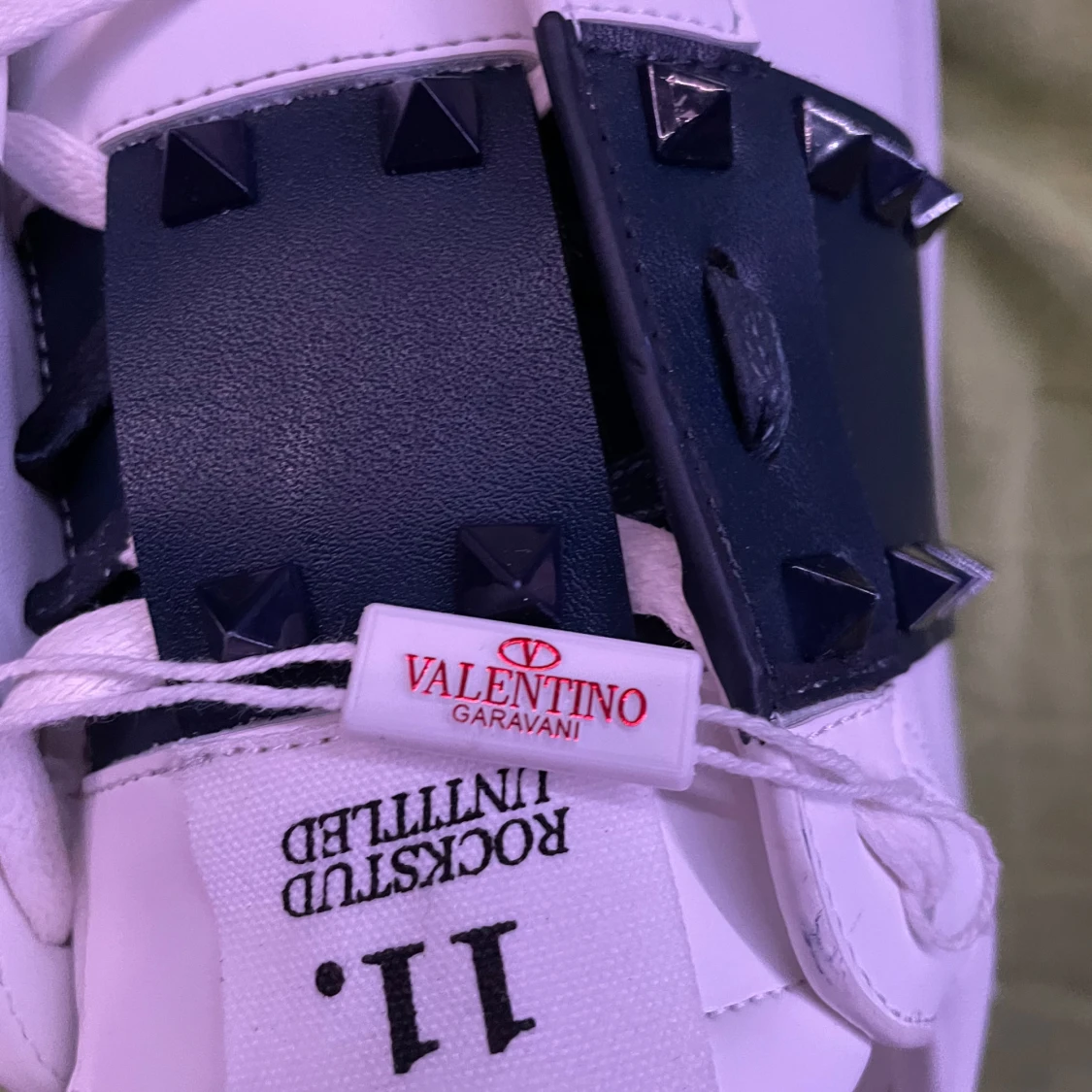 Valentino Garavani sneakers med nitar - 3
