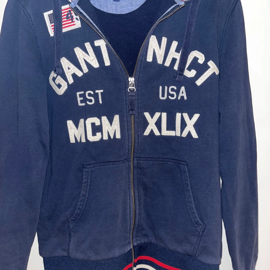 GANT Zip Mörkblå - 92