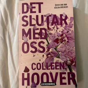 Det slutar med oss - bok - Det slutar med oss bok som är helt ny, nypris ca 100kr
