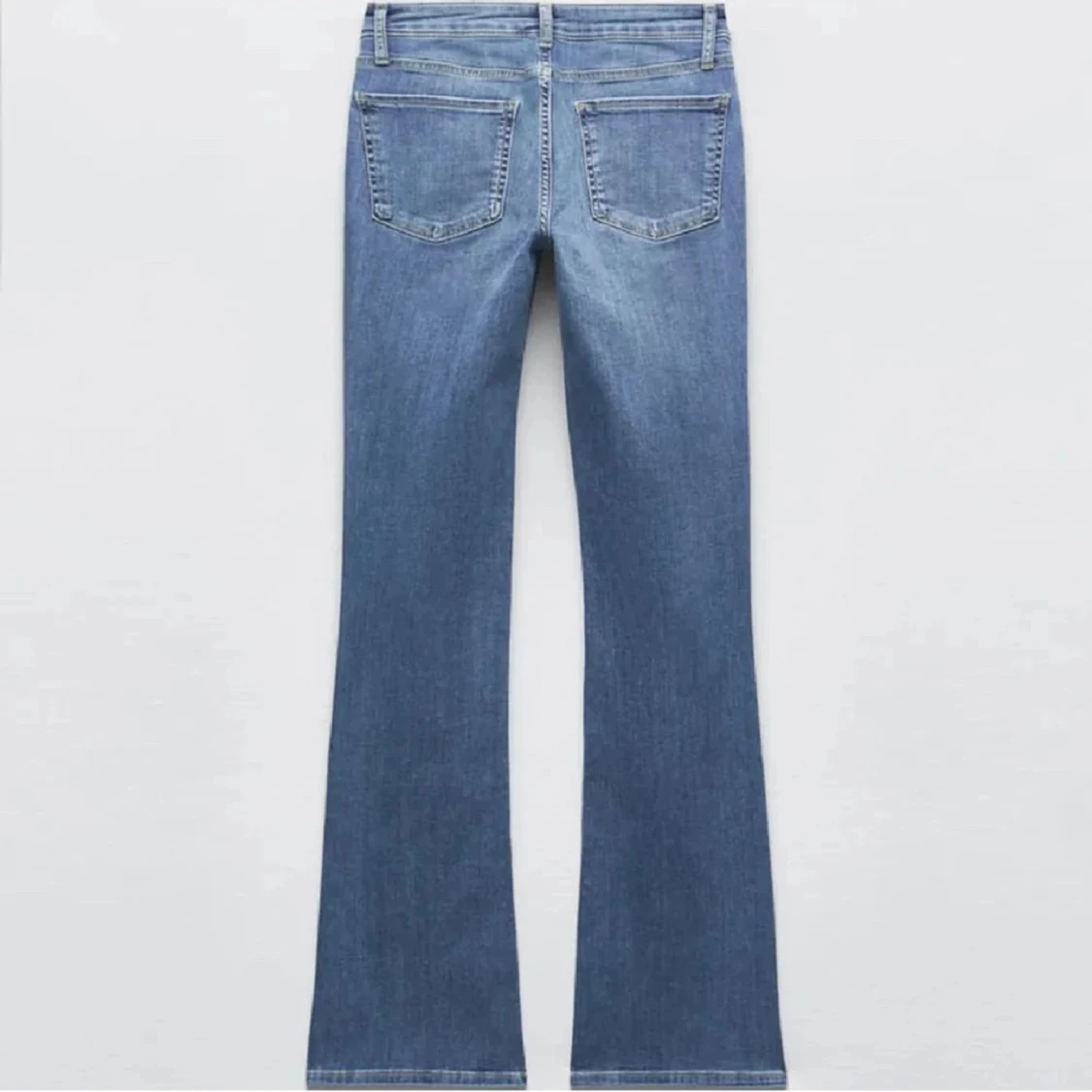 Blå bootcut jeans - 91