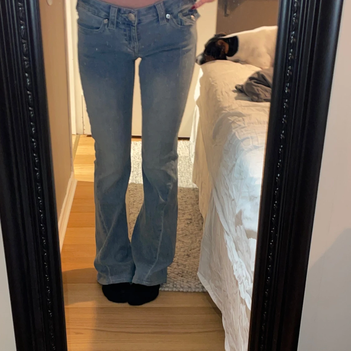 Blå jeans från true religion i modellen joey