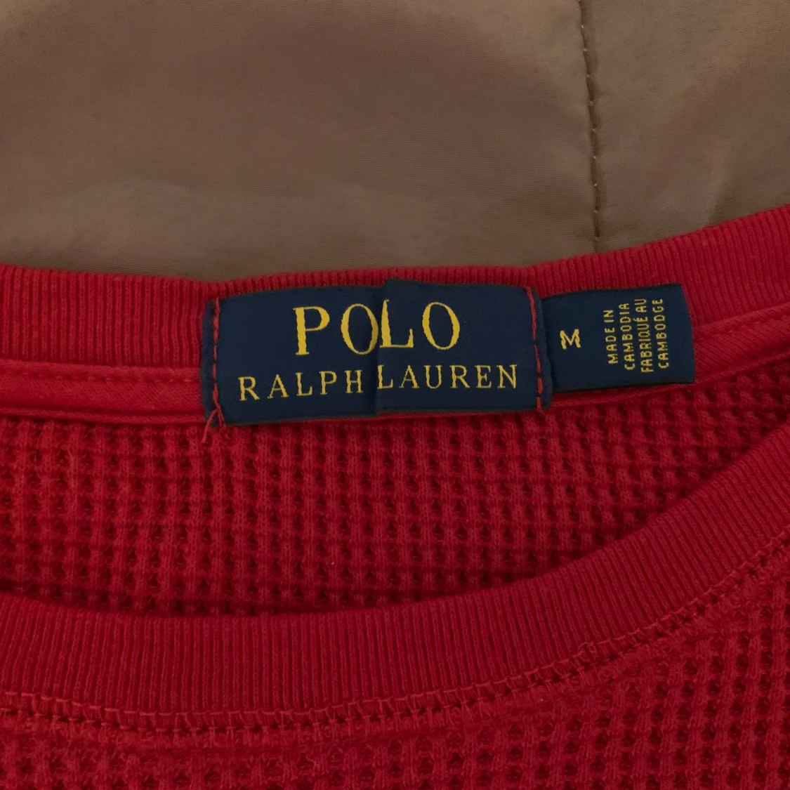Röd långärmad tröja från Polo Ralph Lauren - 91