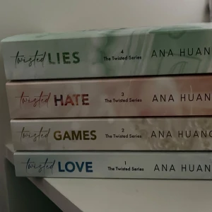 twisted bokserie!!! - 3 böcker för  300kr! 1 bok= 100kr! helt olästa i superbra skick. Twisted lies såld 