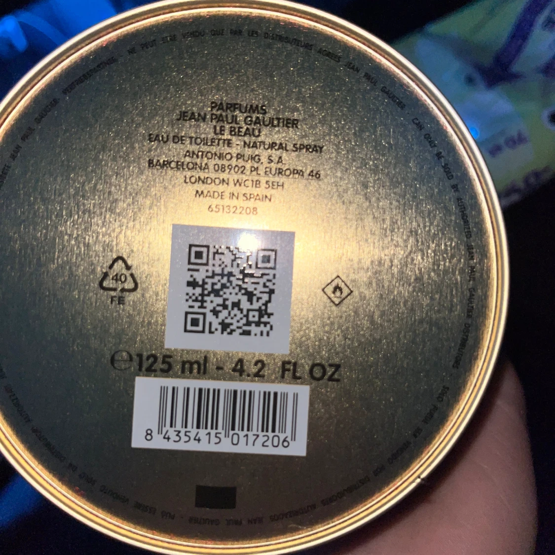 JEAN PAUL, gaultter le bau 125ml - 92