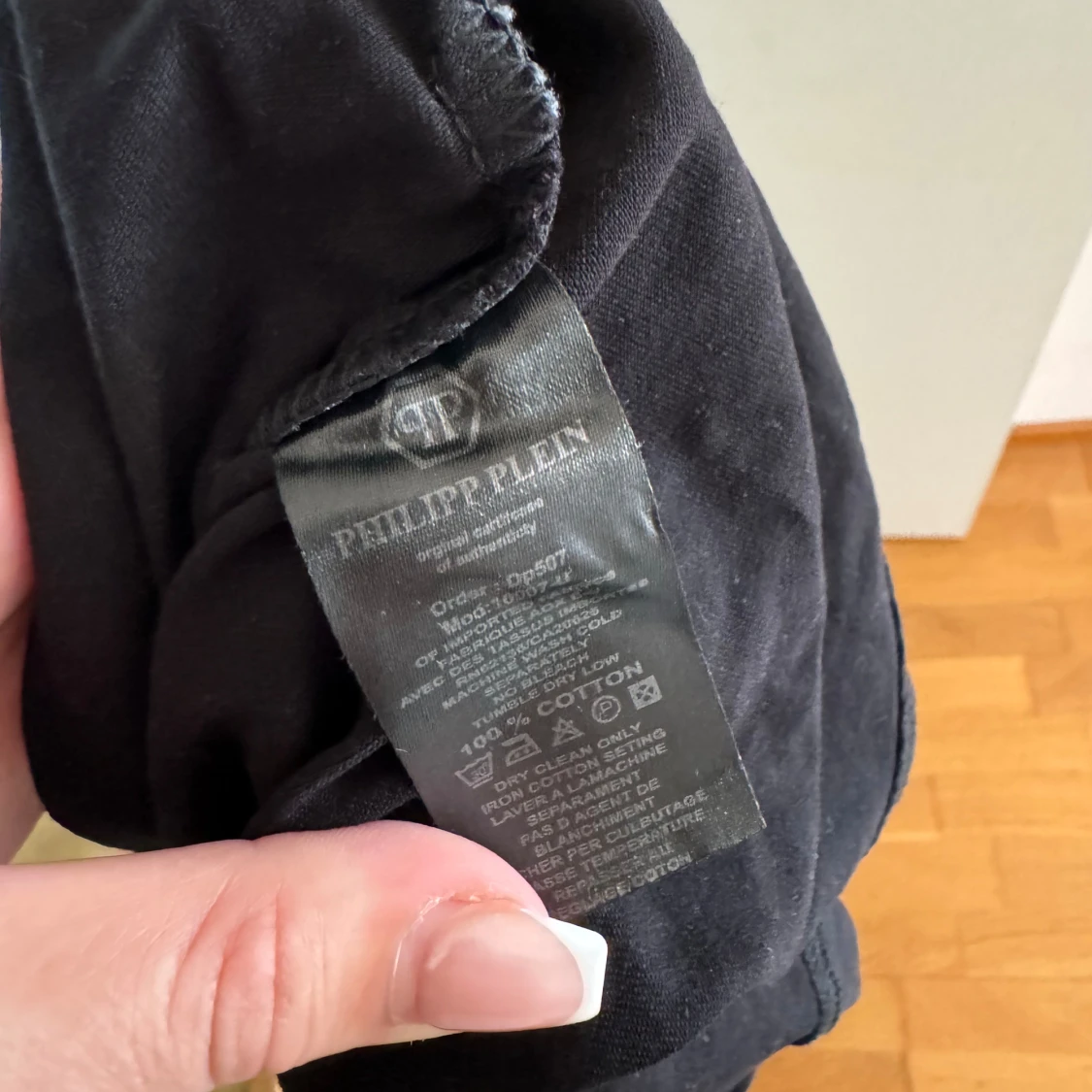 Svart t-shirt med dödskalle från Philipp Plein - 93