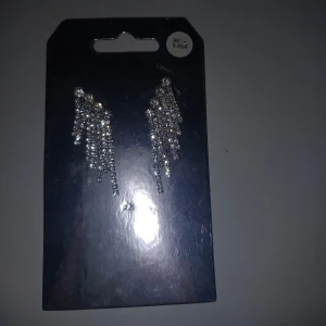 Örhängen, typ nyårsvibe!? - Super glittriga örhängen som aldrig är andvända. Köpta på "Ur & Penn". Nypris-98kr