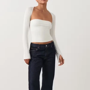 Vit topp ginatricot - Vit topp 