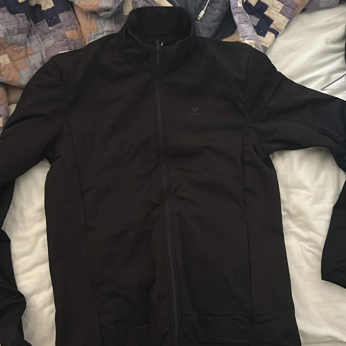 Svart soc träningskofta 