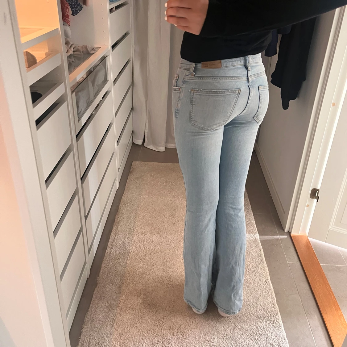 Bootcut lowaist jeans - 90