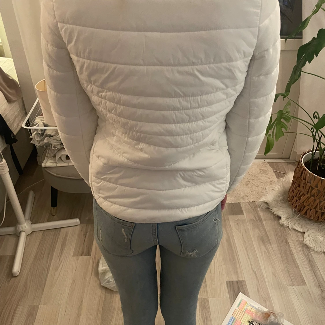 Vit pufferjacka från Everest - 92