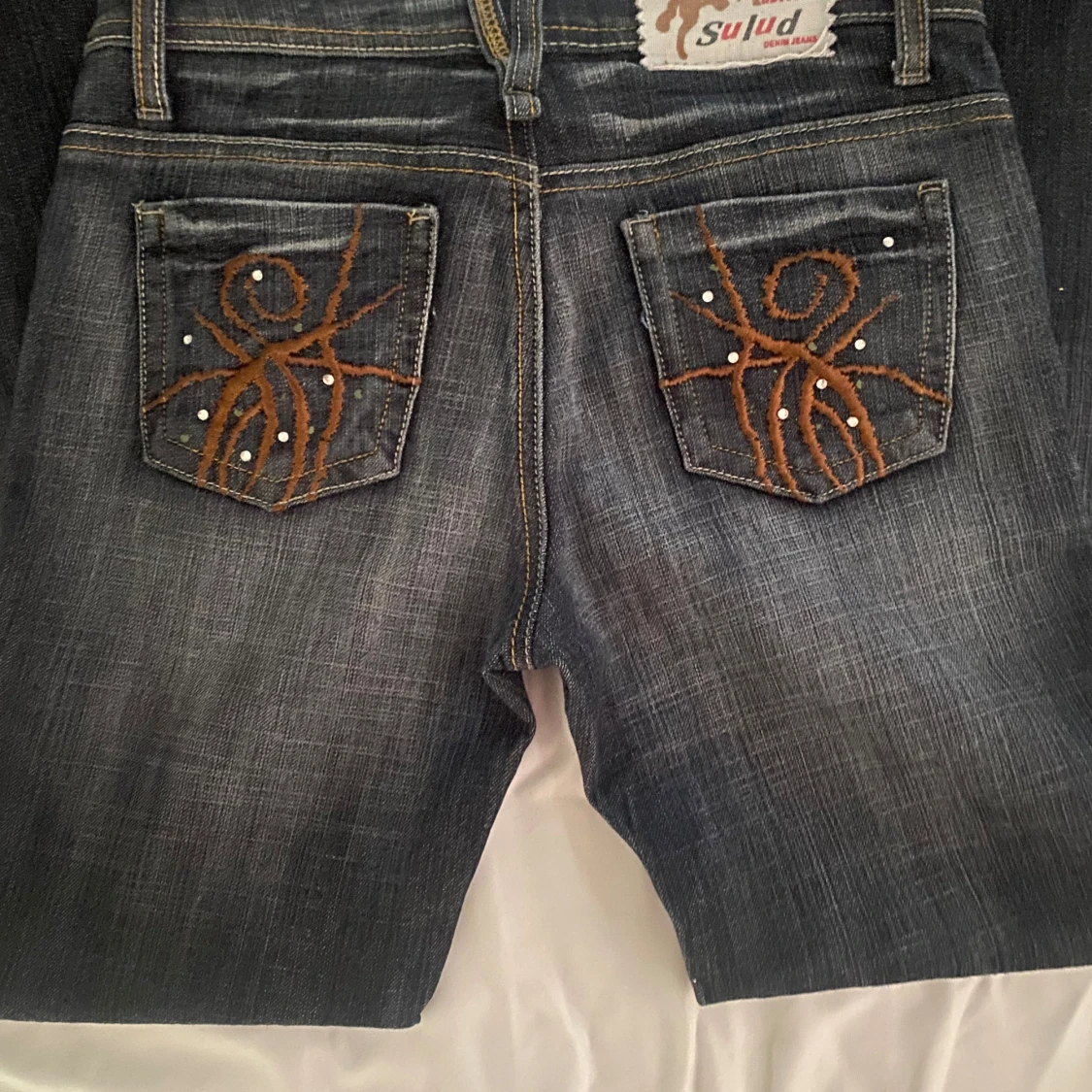 Lågmidjade jeans