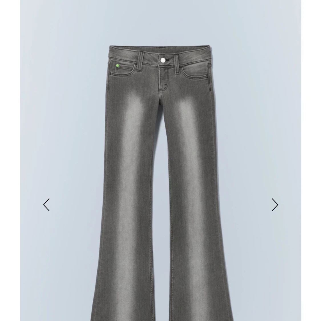 Grå bootcut jeans