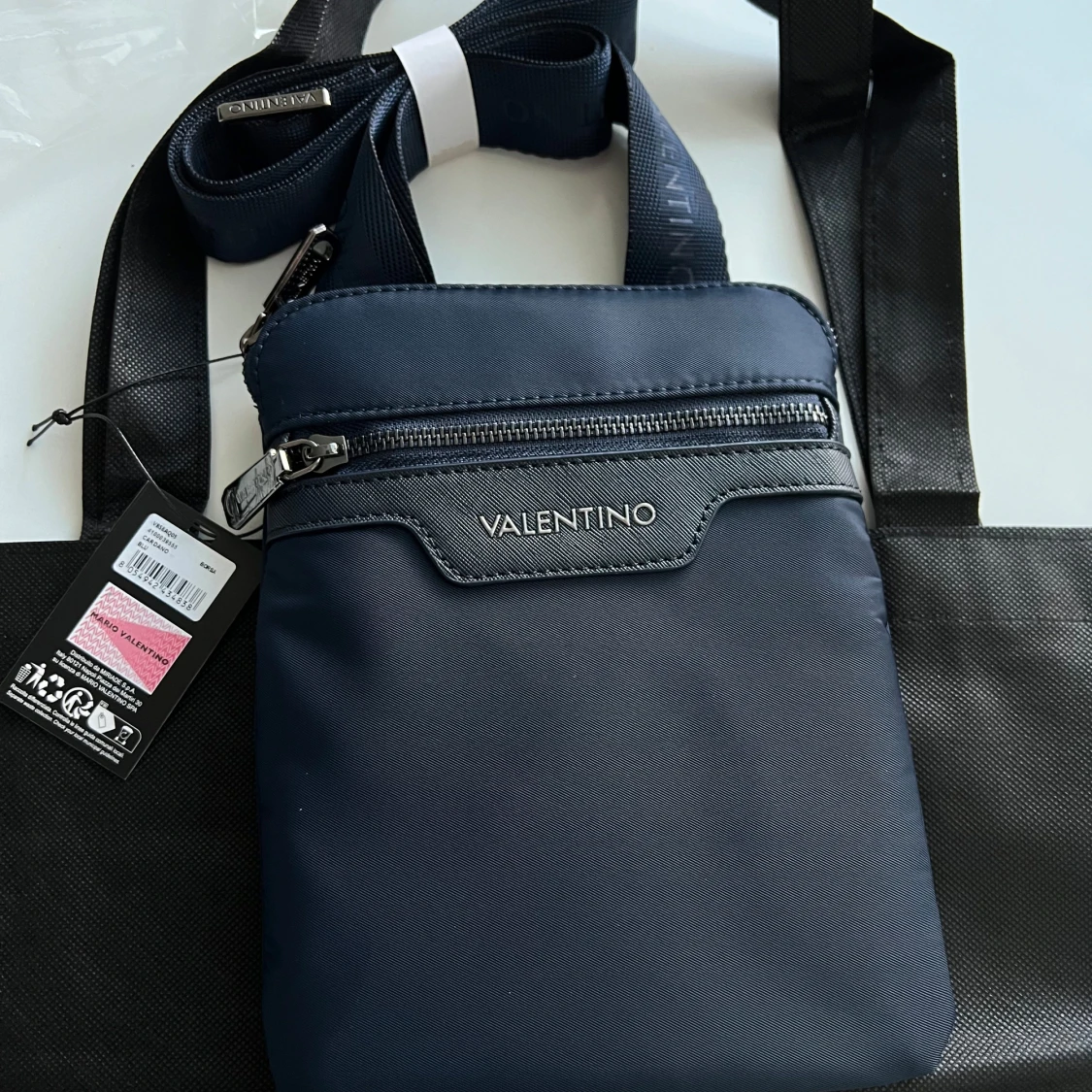 Mörkblå axelväska från Valentino - 1