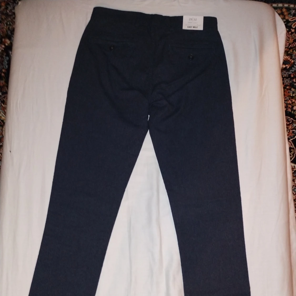 Mörkblå byxor från East West/ från Brothers  - 1