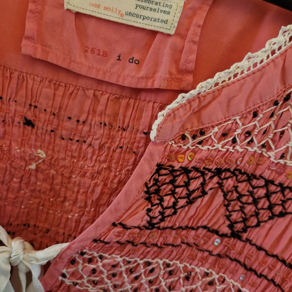 Rosa tunika från Odd Molly, stl 3 - 1